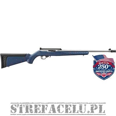 Ruger 10/22 Stainless Steel Carbine - Liberty Blue Synthetic - Limited Edition - cal .22LR (32039)