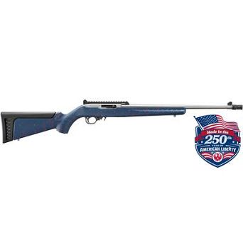 Ruger 10/22 Stainless Steel Carbine - Liberty Blue Synthetic - Limited Edition - cal .22LR (32039)