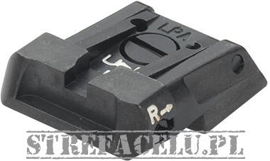 Rear sight adjustable LPA - Tanfoglio Force, Compact EAA Witness, Jericho;  Combat (12mm)