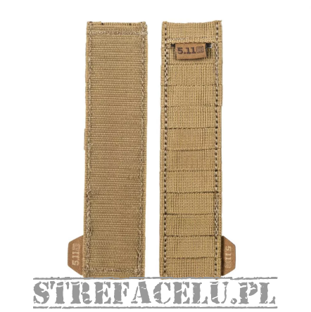 Molle ---> Velcro adaptor, Manufacturer : 5.11, Model : Flex Hook Adaptor, Color : Kangaroo