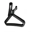 Magnetic black hanger for belt Magnetic Ear Muff Belt Clip, Black - 2