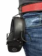 Magnetic black hanger for belt Magnetic Ear Muff Belt Clip, Black - 3