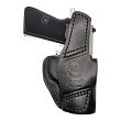 Leather Holster, Manufacturer : Falco Holsters (Slovakia), Type : 2in1 - IWB + OWB, Model : AM02-2328, Hand : Left, Color : Black