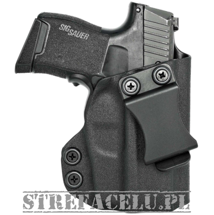 IWB Holster, Compatibility : Sig Sauer P365 with Lima365, Manufacturer : Concealment Express, Material : Kydex, Color : Black