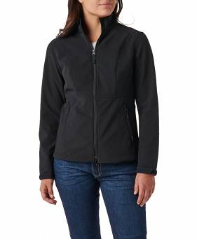 Women's Jacket, Manufacturer : 5.11, Model : Leone Softshell Jacket, Color : Black