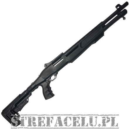 Pump-Action Shotgun by Armsan, Model : RS-X2 Tactical 51cm 7+1 ,Caliber 12/76,