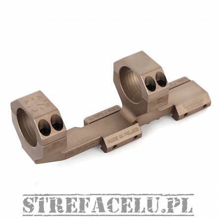 Cantilever Monolithic Mount, Manufacturer : Lambda Precision (Poland), Model : HRS LMK3830-0A (Height-38mm; Scope Housing Diameter-30mm; No Slope), Color : Olive