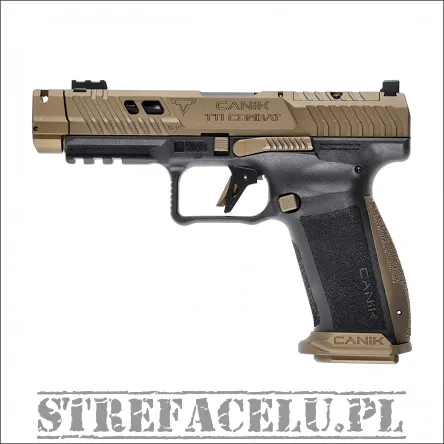 Pistolet Canik TTI Combat - Brązowy - kal. 9x19mm