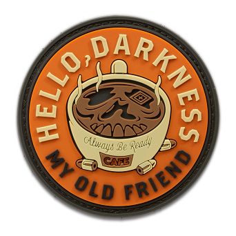 Patch, Manufacturer : 5.11, Model : Hello Darkness Patch, Color : Orange