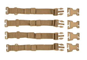 Straps, Manufacturer : 5.11, Model : Rush Tier System, Color : Kangaroo