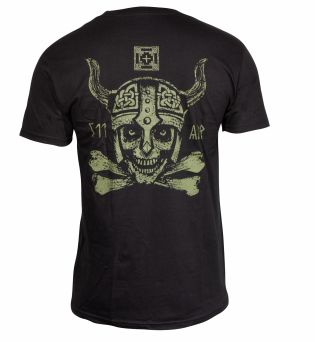 Men's T-shirt, Manufacturer : 5.11, Model : Warrior Valhalla SS Tee, Color : Black