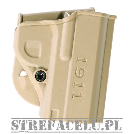Kabura One Piece - 1911 .45ACP Officer`sSize IMI Defense Z8080 - piaskowa