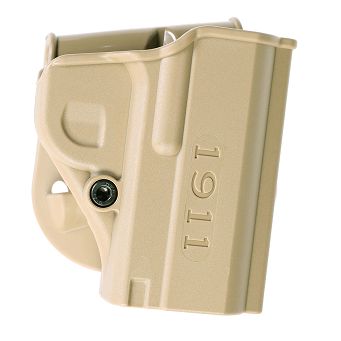 Kabura One Piece - 1911 .45ACP Officer`sSize IMI Defense Z8080 - piaskowa