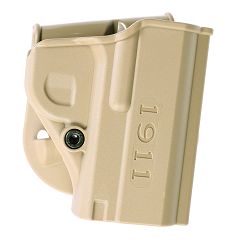 Kabura One Piece - 1911 .45ACP Officer`sSize IMI Defense Z8080 - piaskowa