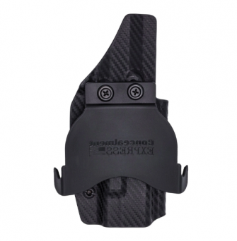 OWB Holster, Compatibility : Sig Sauer P365 XL OR, Manufacturer : Concealment Express, Material : Kydex, For Persons : Left Handed, Finish : Carbon