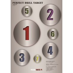 Tarcza Drill Target 1szt - polskietarcze.pl