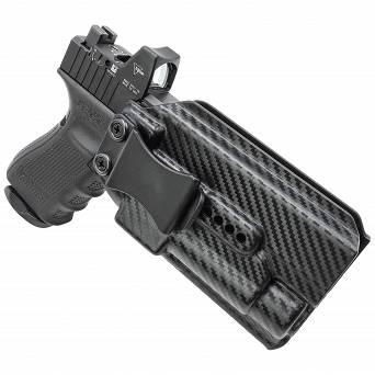 IWB Lux Holster, Compatibility : Streamlight TLR-1, Manufacturer : Concealment Express, Material : Kydex, For Persons : Right Handed, Finish : Carbon