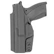 Kabura wewnętrzna lewa do pistoletu Smith&Wesson Bodyguard 2.0, LH IWB kydex, kolor: czarny - 2