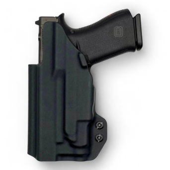 Kabura wewnętrzna prawa do pistoletu Glock 43X w/Olight Valkyrie PL Mini 3, RH IWB kydex, kolor: czarny