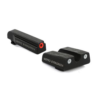 Led Sights, Model : EverGreen, Manufacturer : Meprolight, Compatibility : Glock 17/19/42/43/43x