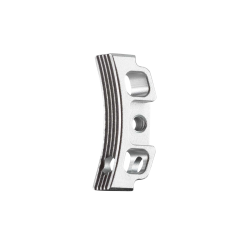BUL Link Trigger System Release Button - Semi Curved - Medium - Silver - LNK-SC-M-SLV