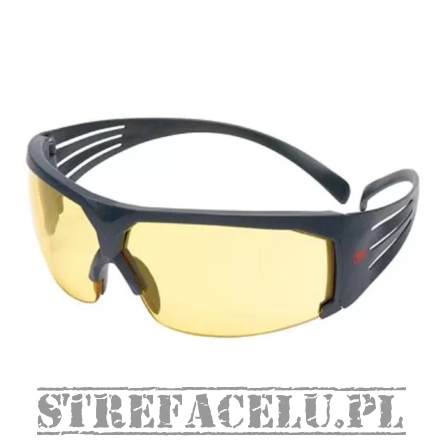 3M SecureFit 600 Glasses, Yellow SF603SGAF-EU
