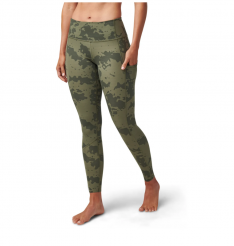 Women's Leggings, Manufacturer : 5.11, Model : PT-R Layla Tight, Color : Ranger Green Camo