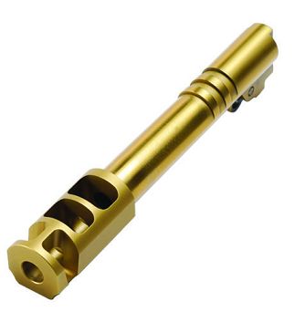 BUL 4,25`` One-Piece Compensated Barrel Ramped Gold Titanium Coating 9mm #40223