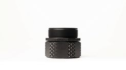 Adapter for HUB standard silencers for HuxWrx QD outlet devices