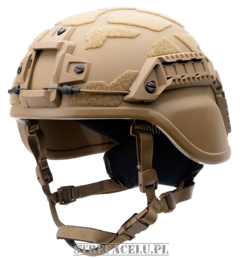 MICH Ballistic Helmet with ARC rails and NVGM - size M Coyote