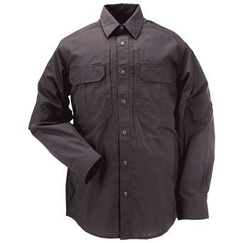 Men's Shirt, Manufacturer : 5.11, Model : Taclite Pro Long Sleeve Shirt, Color : Charcoal