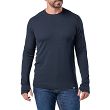 Men's Shirt, Manufacturer : 5.11, Model : Tropos Long Sleeve Baselayer Top, Color : Dark Navy