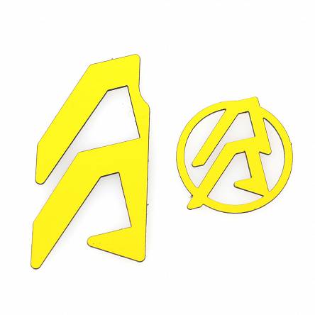 Stickers for holsters Alpha-X LH - Color Yellow, Alpha-X LH Color Inlays - Color Yellow :