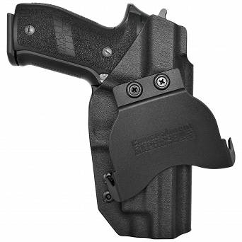 OWB Holster, Compatibility : Sig P226 with rail, Manufacturer : Concealment Express, Material : Kydex, For Persons : Left Handed, Color : Black