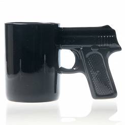 Gun Mug black - 375ml
