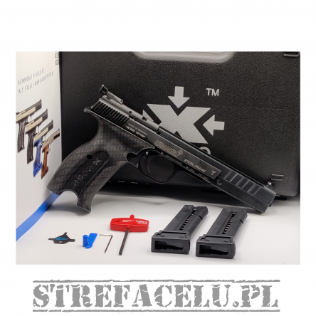 Rimfire Pistol, Manufacturer : Hammerli (Germany), Model : X-Esse IPSC Steel Frame (SF), Color : Black