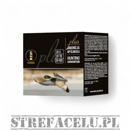 Amunicja śrutowa-myśliwska FAM PLUS 32g 1-3,75mm (1op = 25szt)  // 12/70 - FAM PIONKI