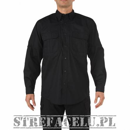 Men's Shirt, Manufacturer : 5.11, Model : Taclite Pro Long Sleeve Shirt, Color : Black