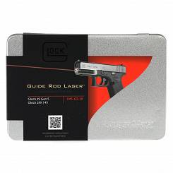 Laser pointer in guide rod , for the :Glock 19, 19MOS, 19X, 45 Gen5 Pistols - Red - Lasermax LMS-G5-19