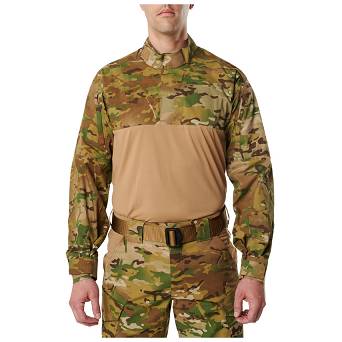 Men's Shirt, Manufacturer : 5.11, Model : Stryke Tdu Rapid Multicam Long Sleeve Shirt, Camouflage : Multicam