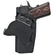 OWB Holster, Compatibility : 1911 Commander Without Rail, Manufacturer : Concealment Express, Material : Kydex, Color : Black