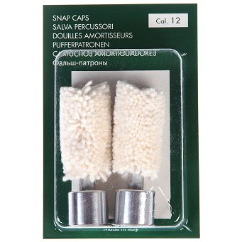 Aluminium Snap Cap 12GA with a mop - 2 pieces - SC-25/2_12