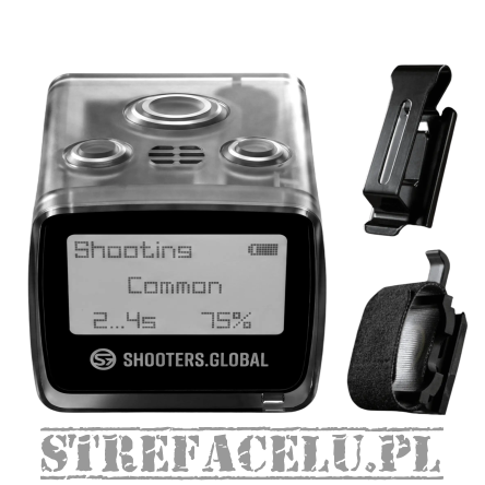 Stoper strzelecki SG Timer GO (Quick release + Pocket Clip) - Shooters Global