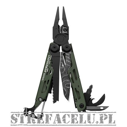 Multitool Leatherman SIGNAL - Green Topo