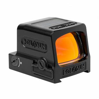 Red Dot Sight, Manufacturer : Holosun, Model : HE509T-RD X2 Series with RMR Mount - Solar Panel / Titanium
