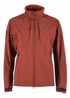 Women's Jacket, Manufacturer : 5.11, Model : Wm Sierra Softshell, Color : Brick