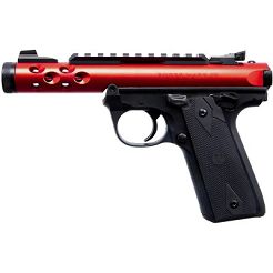 Ruger Mark IV 22/45 Lite Pistol - Red - cal. .22LR (43910)