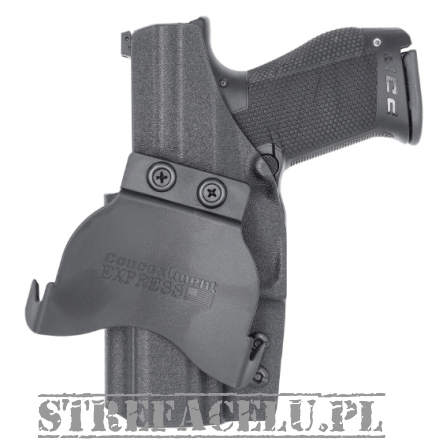OWB Holster, Compatibility :Walther PDP Compact Optics Cut, Manufacturer : Concealment Express, Material : Kydex, For Persons : Right Handed