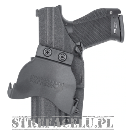 OWB Holster, Compatibility :Walther PDP Compact Optics Cut, Manufacturer : Concealment Express, Material : Kydex, For Persons : Right Handed