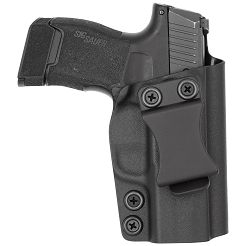 IWB Holster, Compatibility : Sig Sauer P365, Manufacturer : Concealment Express, Material : Kydex, Color : Black